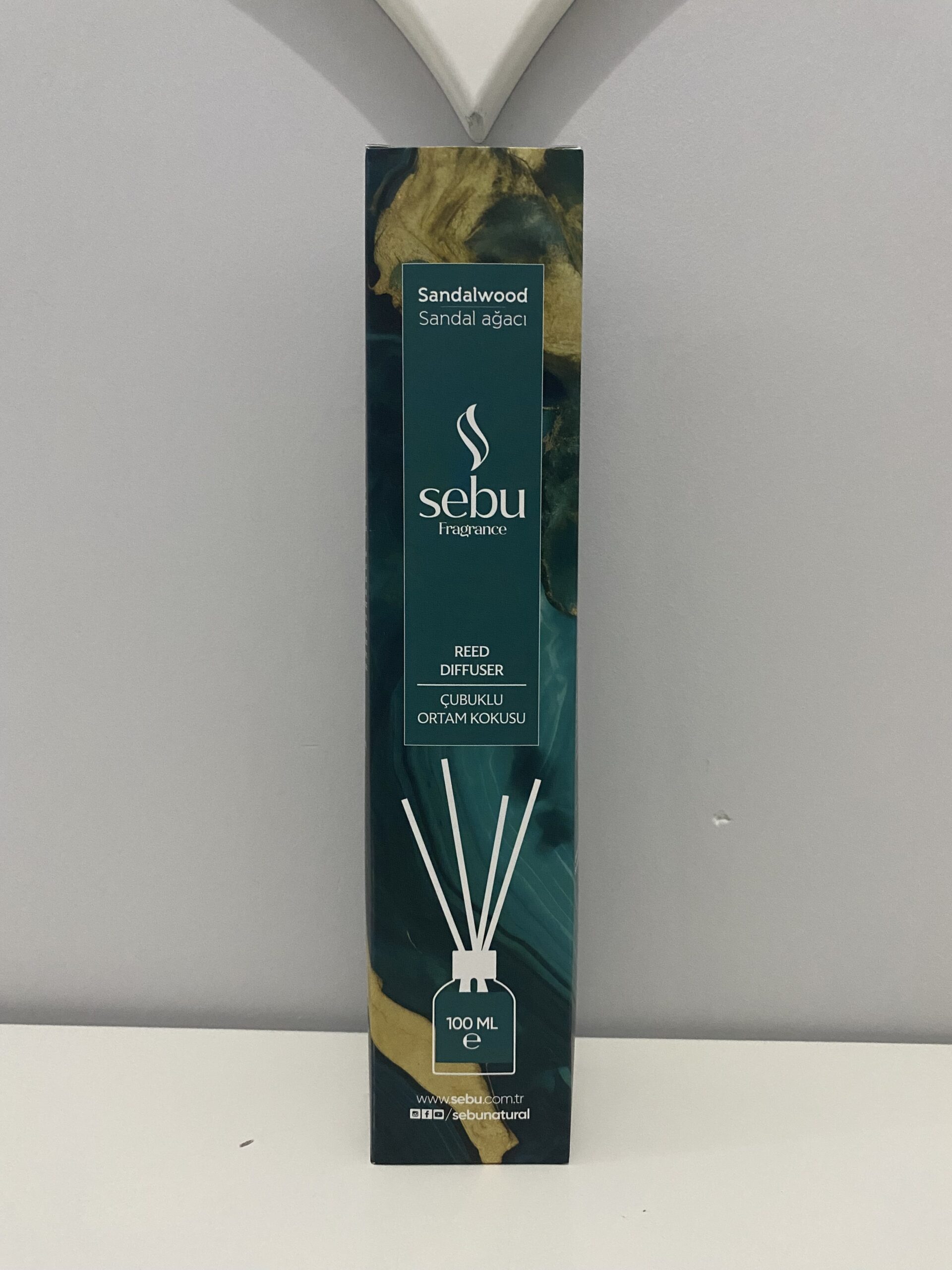 Sandal Ağacı Kokulu Bambu Çubuklu Oda Kokusu - Görsel 4
