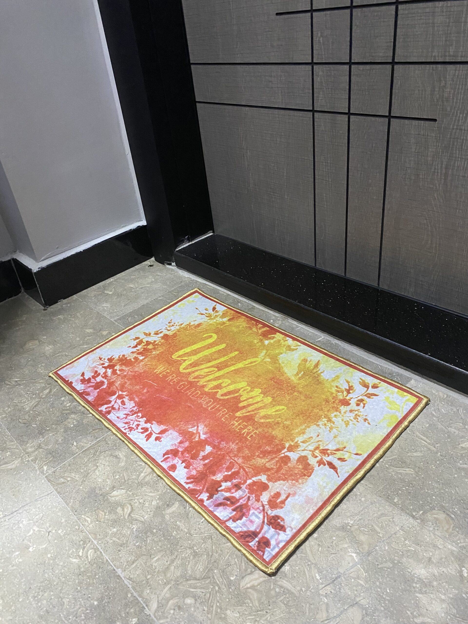 Kapı Önü Paspası 40x60 Kaymaz Taban (Welcome) - Görsel 2