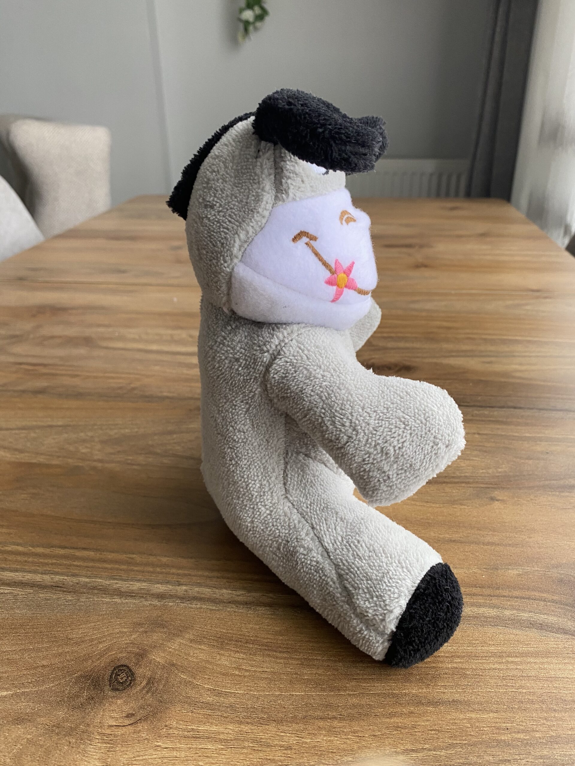 Pelüş Sevimli Eşek 22 cm- Uyku Arkadaşı - Görsel 3