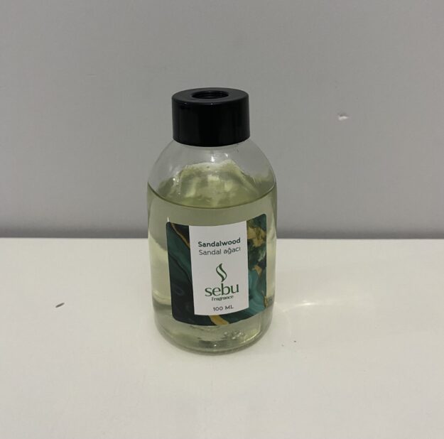 Sandal Ağacı Kokulu Bambu Çubuklu Oda Kokusu - Görsel 5